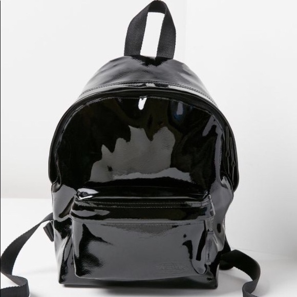 patent leather mini backpack